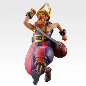 Figurine Usopp Giant Bash Vol.1 One Piece Ichibansho avec casque doré et pose dynamique