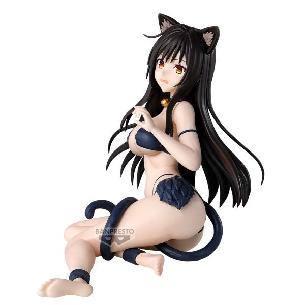 Figurine Yui Kotegawa To Love-Ru Darkness Nyarls Banpresto vue de profil avec queue de chat