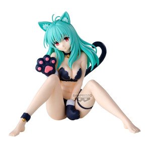 Figurine Run Elsie Jewelria To Love-Ru Darkness Nyarls Banpresto vue de face en version neko