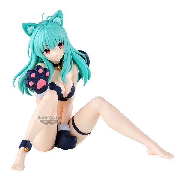 Détail de la figurine Run Elsie Jewelria To Love-Ru Darkness avec gant patte de chat