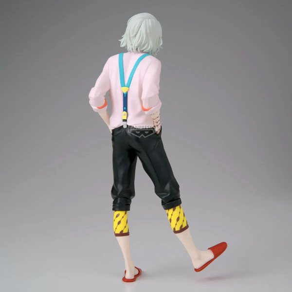 Figurine Juzo Suzuya Tokyo Ghoul Maximatic vue de dos avec cheveux blancs