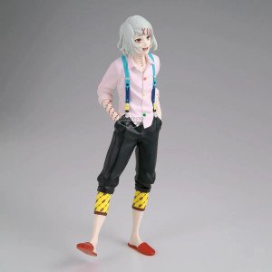 Figurine Juzo Suzuya Tokyo Ghoul Maximatic Banpresto vue de face avec chemise rose 2
