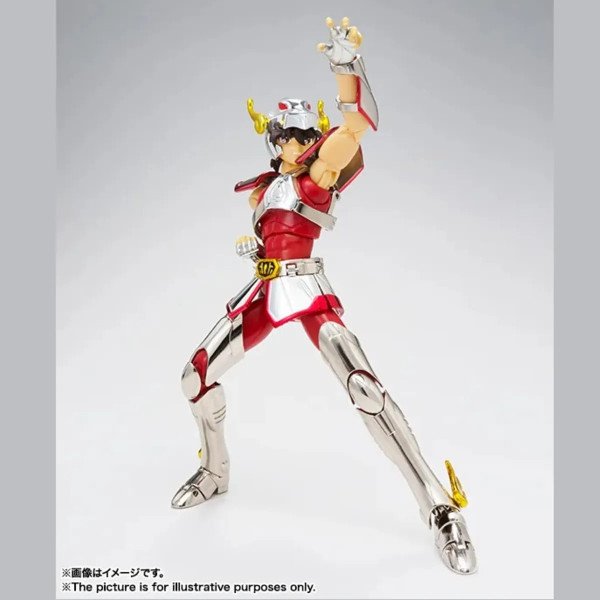Saint Cloth Myth Seiya de Pégase First Bronze Cloth Revival avec main levée