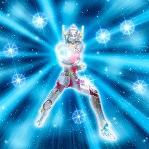 Figurine Seiya de Pégase Saint Cloth Myth Revival en pose debout 2