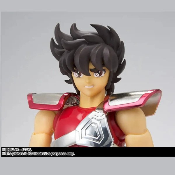 Portrait souriant de Seiya First Bronze Cloth Revival Saint Cloth Myth