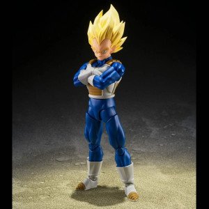 Vegeta Super Saiyan Dangerous Pride S.H.Figuarts avec bras croisés