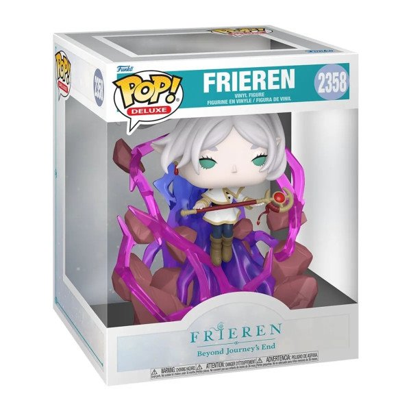 Boîte de la figurine POP Deluxe Frieren vs Replica Funko numéro 2358